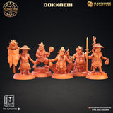3D Printed Clay Cyanide Korean Mythology Full Set Ragnarok D&D - Charming Terrain