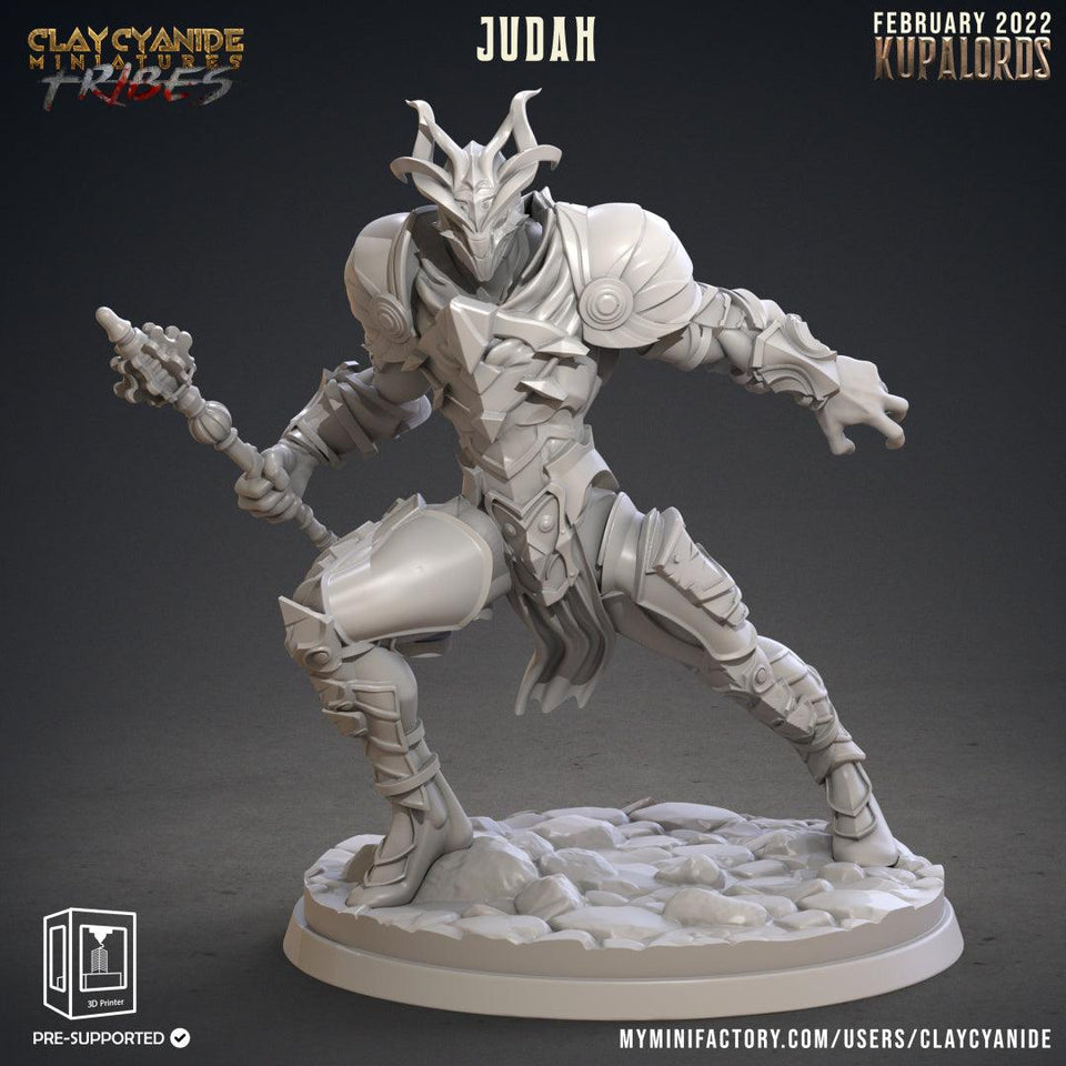 3D Printed Clay Cyanide Kupalords Deathknights Godslayers Tribes Factions Ragnarok D&D - Charming Terrain