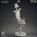 3D Printed Clay Cyanide Kupalords Deathknights Godslayers Tribes Factions Ragnarok D&D - Charming Terrain