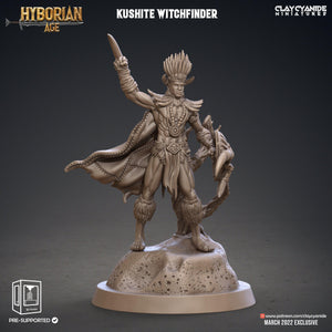 3D Printed Clay Cyanide Kushite Witch Finders Set Hyborian Age 28mm-32mm Ragnarok D&D - Charming Terrain