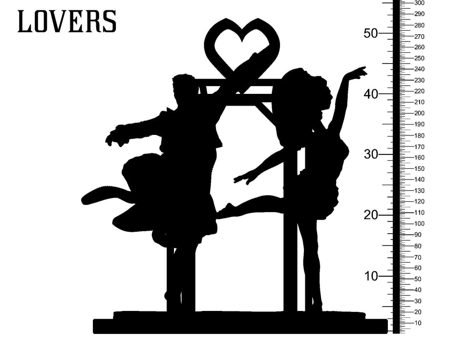 3D Printed Clay Cyanide Lovers Tarot Ragnarok D&D - Charming Terrain