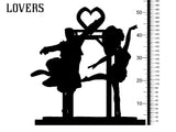 3D Printed Clay Cyanide Lovers Tarot Ragnarok D&D - Charming Terrain
