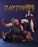3D Printed Clay Cyanide Lust and Gluttony Deady Sins Ragnarok D&D - Charming Terrain
