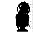 3D Printed Clay Cyanide Papatuanuku Bust Maori Mythos Ragnarok D&D - Charming Terrain