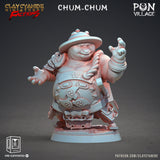 3D Printed Clay Cyanide Pon Village Pandas Tribes Factions Ragnarok D&D - Charming Terrain