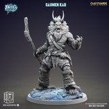 3D Printed Clay Cyanide Saumen Kar Inuit Religion Ragnarok D&D - Charming Terrain