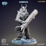 3D Printed Clay Cyanide Saumen Kar Inuit Religion Ragnarok D&D - Charming Terrain