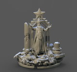 3D Printed Clay Cyanide The Heirophant Tarot Ragnarok D&D - Charming Terrain