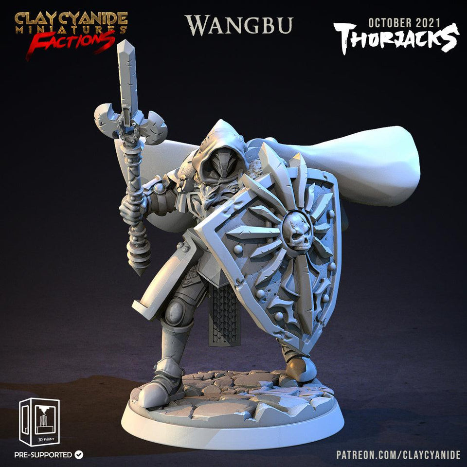 3D Printed Clay Cyanide Thorjacks Tribes Factions Ragnarok D&D - Charming Terrain