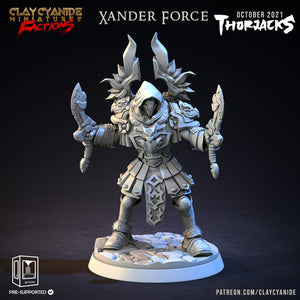 3D Printed Clay Cyanide Thorjacks Tribes Factions Ragnarok D&D - Charming Terrain