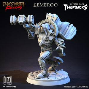 3D Printed Clay Cyanide Thorjacks Tribes Factions Ragnarok D&D - Charming Terrain