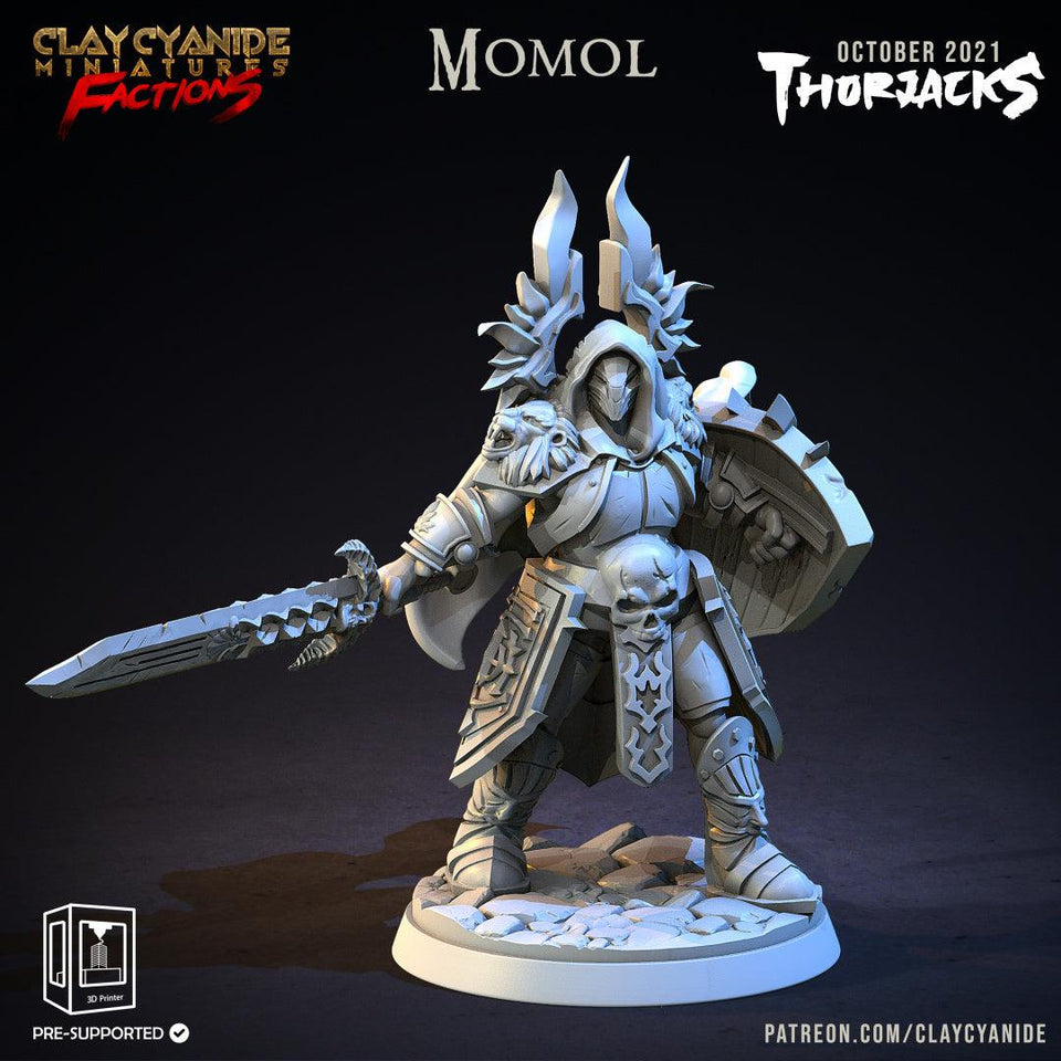 3D Printed Clay Cyanide Thorjacks Tribes Factions Ragnarok D&D - Charming Terrain