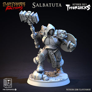 3D Printed Clay Cyanide Thorjacks Tribes Factions Ragnarok D&D - Charming Terrain