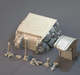 3D Printed Clay Cyanide Typhon Greek Myth Gods and Goddesses Ragnarok D&D - Charming Terrain