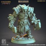 3D Printed Clay Cyanide War Trolls Tribes Factions Ragnarok D&D - Charming Terrain
