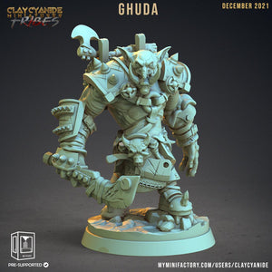 3D Printed Clay Cyanide War Trolls Tribes Factions Ragnarok D&D - Charming Terrain