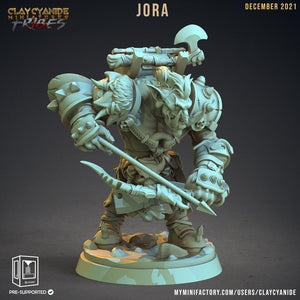 3D Printed Clay Cyanide War Trolls Tribes Factions Ragnarok D&D - Charming Terrain