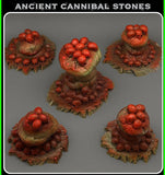 3D Printed Fantastic Plants and Rocks Ancient Cannibal Stones 28mm - 32mm D&D Wargaming - Charming Terrain
