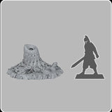 3D Printed Fantastic Plants and Rocks Ocean Sea Terrain Set 28mm - 32mm D&D Wargaming - Charming Terrain