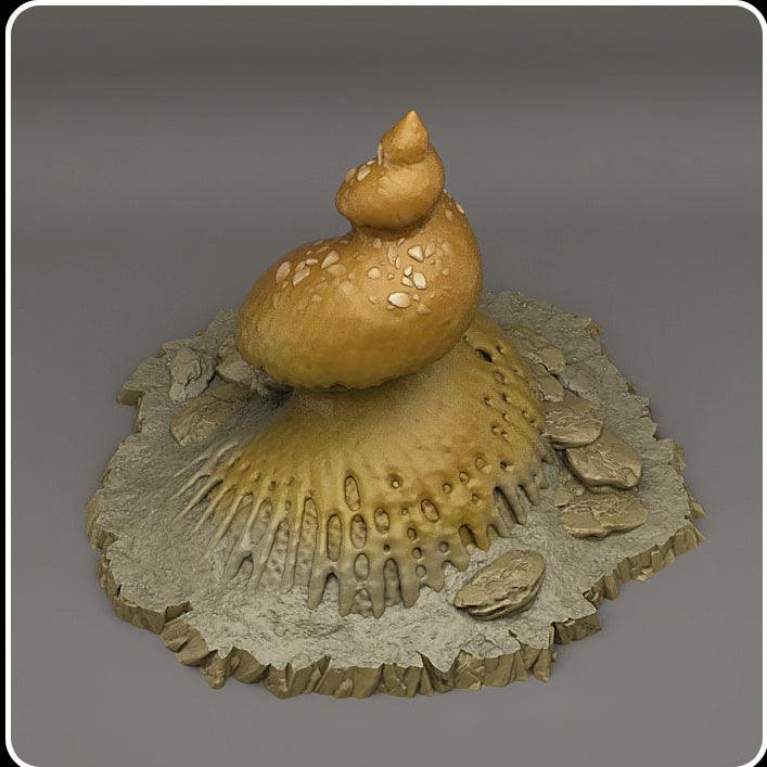 3D Printed Fantastic Plants and Rocks Ocean Sea Terrain Set 28mm - 32mm D&D Wargaming - Charming Terrain