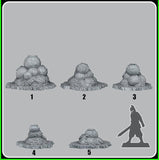 3D Printed Fantastic Plants and Rocks Sci Fi Plants 28mm - 32mm D&D Wargaming - Charming Terrain