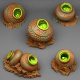 3D Printed Fantastic Plants and Rocks Witch Cauldron 28mm - 32mm D&D Wargaming - Charming Terrain
