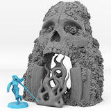 3D Printed Fantastic Portals and Effects Cadavera Portal 28mm - 32mm D&D Wargaming - Charming Terrain