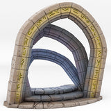 3D Printed Fantastic Portals and Effects Celestial Portal 28mm - 32mm D&D Wargaming - Charming Terrain