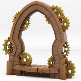 3D Printed Fantastic Portals and Effects Clockwork Portal 28mm - 32mm D&D Wargaming - Charming Terrain