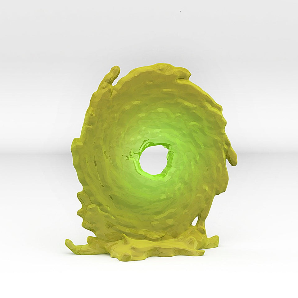 3D Printed Fantastic Portals and Effects Clockwork Portal 28mm - 32mm D&D Wargaming - Charming Terrain