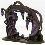 3D Printed Fantastic Portals and Effects Creepy Forest Portal 28mm - 32mm D&D Wargaming - Charming Terrain