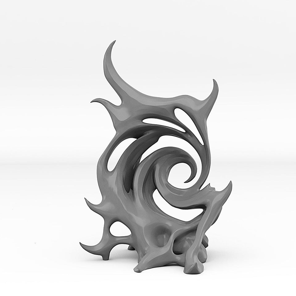 3D Printed Fantastic Portals and Effects Creepy Forest Portal 28mm - 32mm D&D Wargaming - Charming Terrain