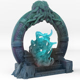 3D Printed Fantastic Portals and Effects Cthulhu's Portal 28mm - 32mm D&D Wargaming - Charming Terrain