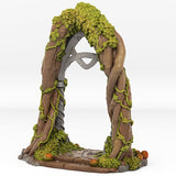 3D Printed Fantastic Portals and Effects Elfic Portal 28mm - 32mm D&D Wargaming - Charming Terrain