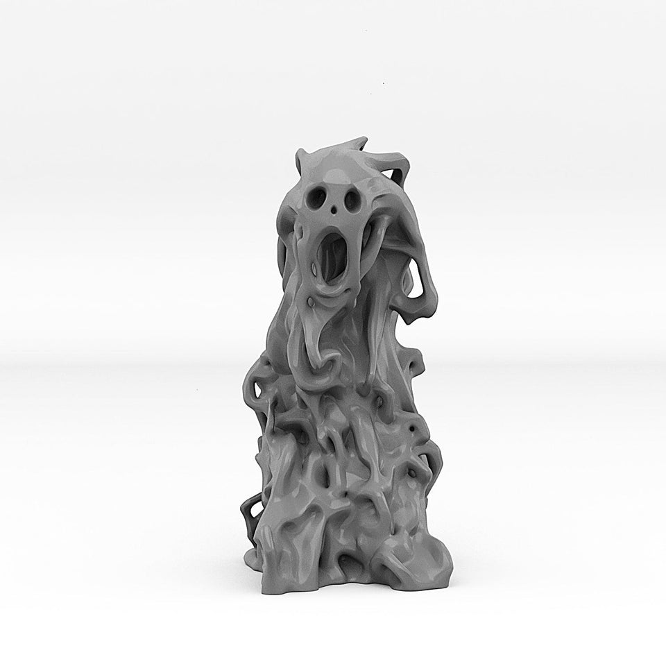3D Printed Fantastic Portals and Effects Haunted Castle Portal 28mm - 32mm D&D Wargaming - Charming Terrain