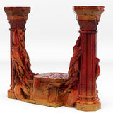 3D Printed Fantastic Portals and Effects Hell Portal 28mm - 32mm D&D Wargaming - Charming Terrain