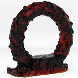 3D Printed Fantastic Portals and Effects Lava Portal 28mm - 32mm D&D Wargaming - Charming Terrain