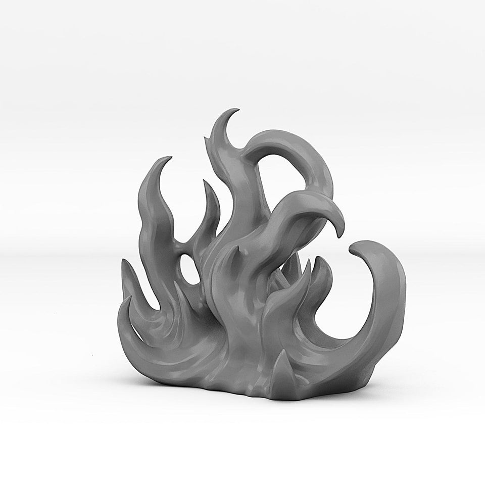3D Printed Fantastic Portals and Effects Lava Portal 28mm - 32mm D&D Wargaming - Charming Terrain