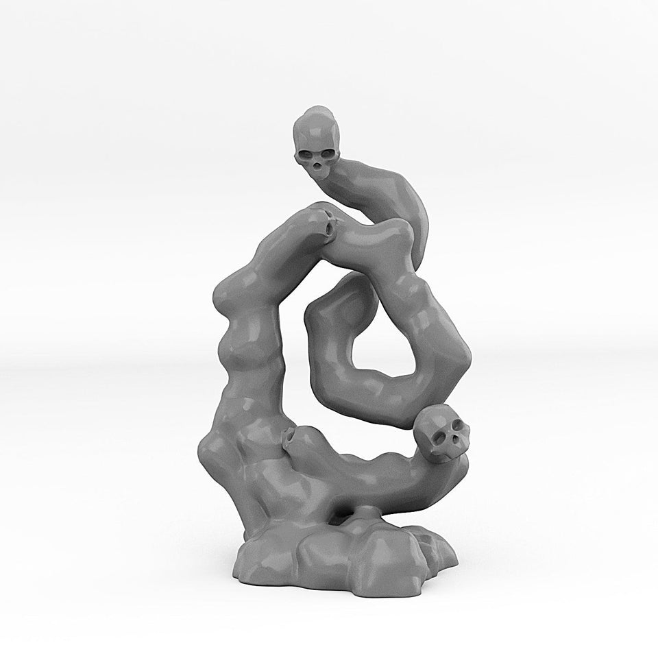 3D Printed Fantastic Portals and Effects Skeletons Portal 28mm - 32mm D&D Wargaming - Charming Terrain
