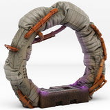 3D Printed Fantastic Portals and Effects Space Ship Portal 28mm - 32mm D&D Wargaming - Charming Terrain