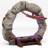3D Printed Fantastic Portals and Effects Space Ship Portal 28mm - 32mm D&D Wargaming - Charming Terrain