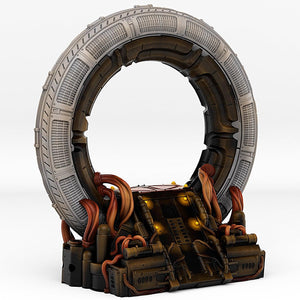 3D Printed Fantastic Portals and Effects Stars Portal 28mm - 32mm D&D Wargaming - Charming Terrain
