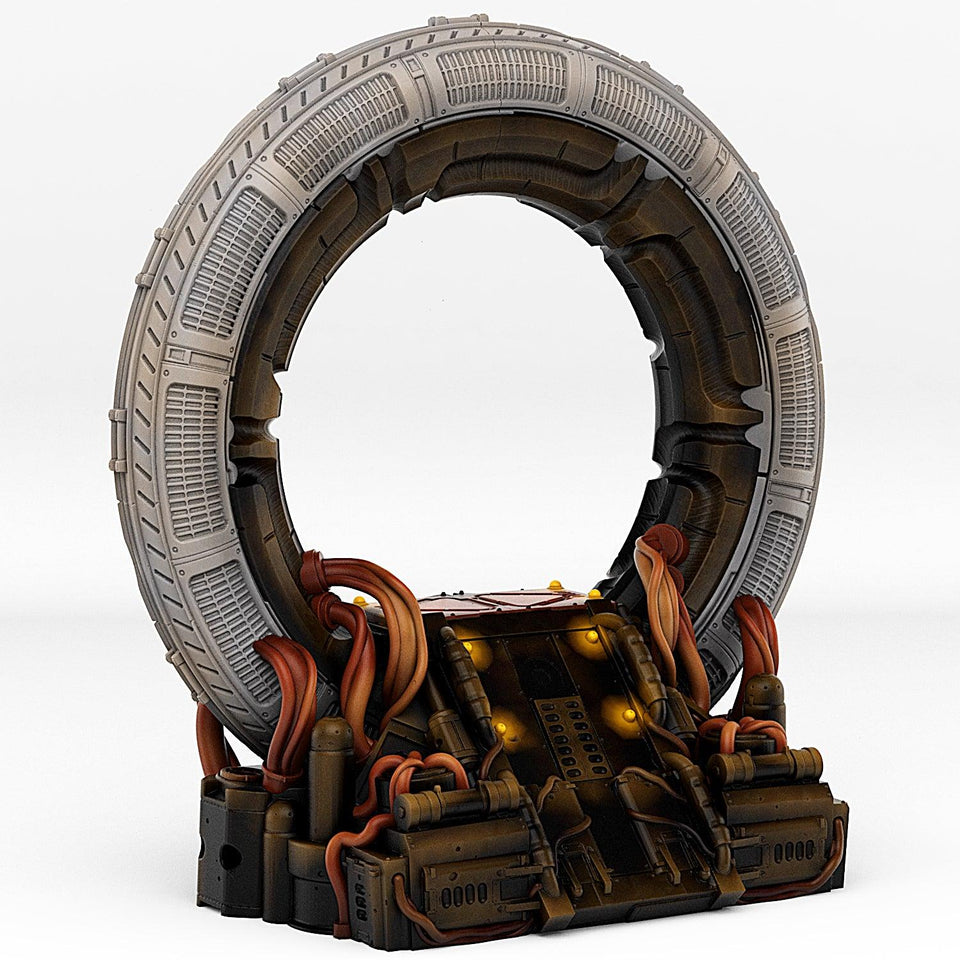3D Printed Fantastic Portals and Effects Stars Portal 28mm - 32mm D&D Wargaming - Charming Terrain