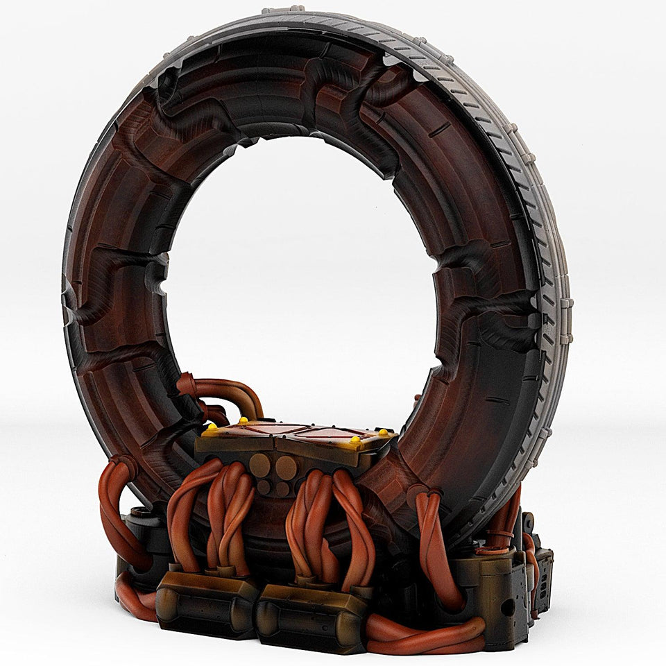 3D Printed Fantastic Portals and Effects Stars Portal 28mm - 32mm D&D Wargaming - Charming Terrain