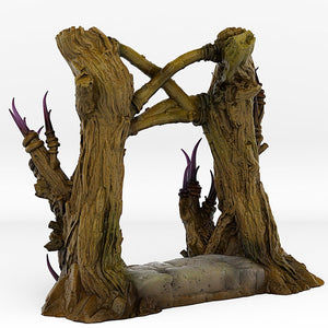 3D Printed Fantastic Portals and Effects Witch Portal 28mm - 32mm D&D Wargaming - Charming Terrain