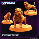 3D Printed Papsikels Cyberpunk Sci-Fi Cyberdog Whedge - 28mm 32mm - Charming Terrain