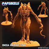 3D Printed Papsikels Cyberpunk Sci-Fi Omega Kololax Titan - 28mm 32mm - Charming Terrain