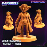 3D Printed Papsikels Sci-Fi Goblin Resistance Set Virtua Corpo World - 28mm 32mm - Charming Terrain