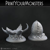 3D Printed Print Your Monsters Burrowed Leaftongue Tarantulas Carniflora Jungle Predators28mm - 32mm D&D Wargaming - Charming Terrain