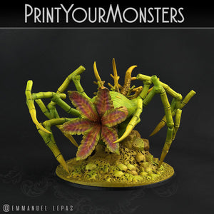 3D Printed Print Your Monsters Carniflora Jungle Predators Set 28mm - 32mm D&D Wargaming - Charming Terrain